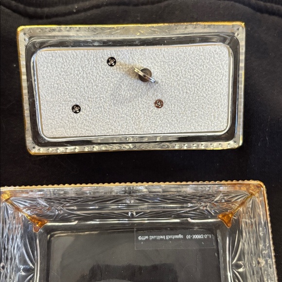 CRYSTAL JEWELRY BOX - MUSIC BOX - Picture 3 of 5